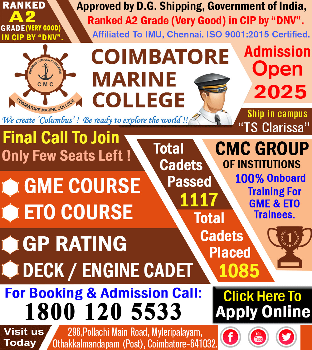 Marine Engineering admission 2025